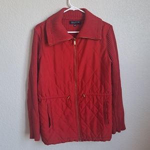 Jones New York Red Jacket Size Medium